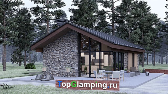 Одноэтажный дом F-22130