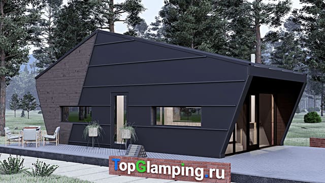 Одноэтажный дом F-22040